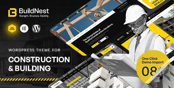 Buildnest - Construction WordPress Theme