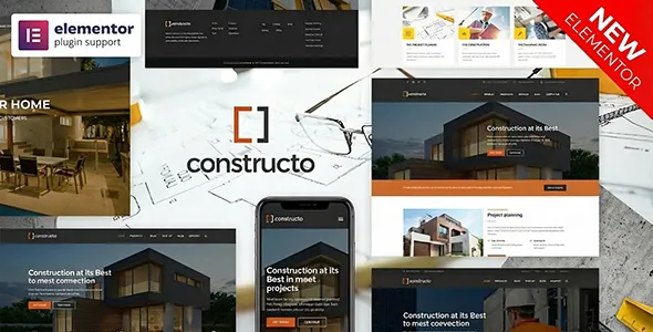 Constructo - Construction WordPress Theme