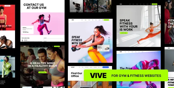 Vive - Fitness Gym HTML Template