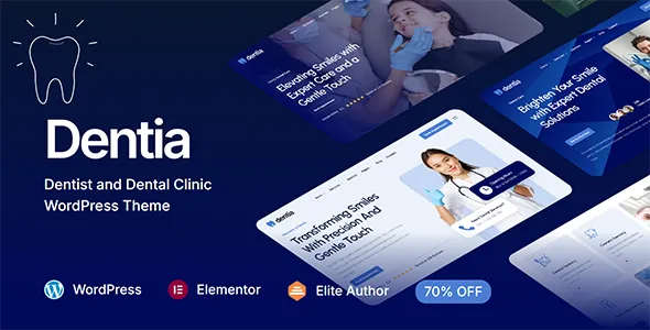 Dentia - Dentist & Dental Clinic WordPress Theme