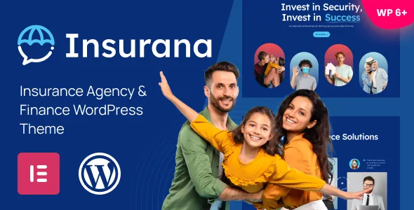 Insurana - Insurance Agency & Finance WordPress Theme