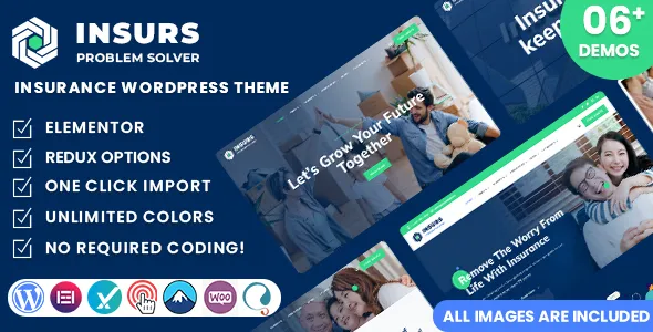 Insurs - Insurance WordPress Theme