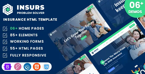 Insurs - Insurance HTML Template