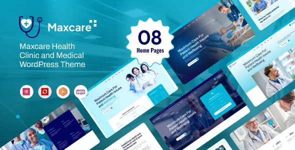 Maxcare - Health & Medical WordPress Theme