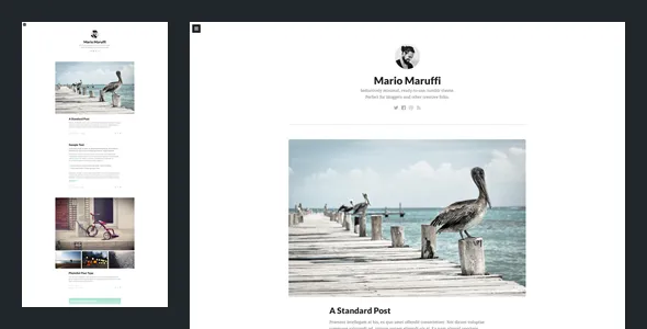 Persona - Tumblr Theme