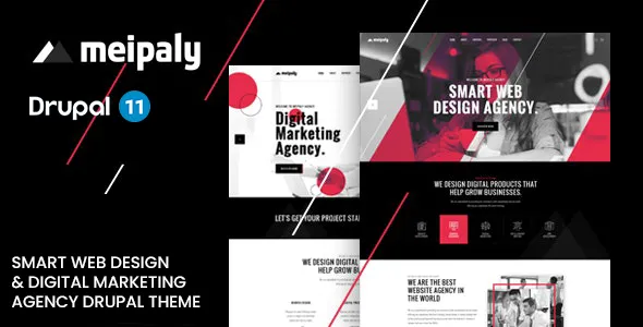 Meipaly - Digital Services Agency Drupal 11.3 Theme