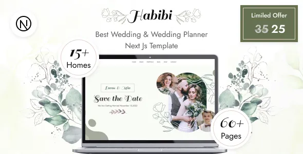 Habibi - Wedding & Wedding Planner Next Js Template