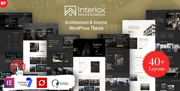 Interiox - Architecture & Interior WordPress Theme