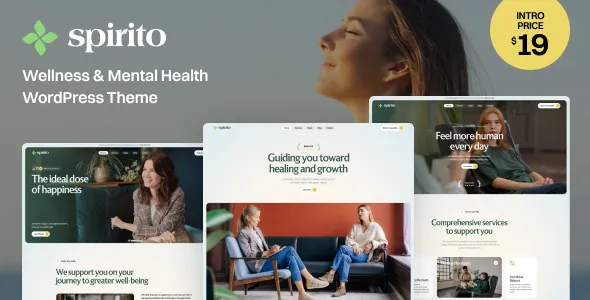 Spirito – Wellness & Mental Health WordPress Theme
