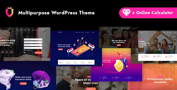 iDlike - Insurance Agency WordPress Theme