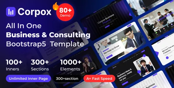 Business Consulting Bootstrap 5 Template | Corpox