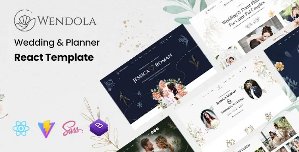 Wendola - Wedding & Planner React Template