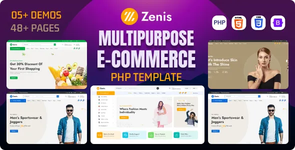 Zenis - Multipurpose eCommerce PHP Template