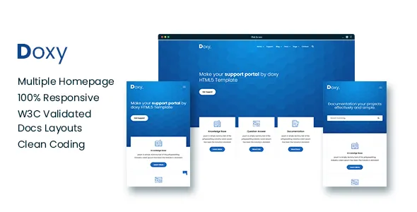 Doxy - Minimal Responsive Jekyll Documentation Theme