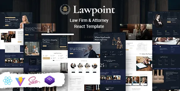 Lawpoint - Attorney Lawyer React Template
