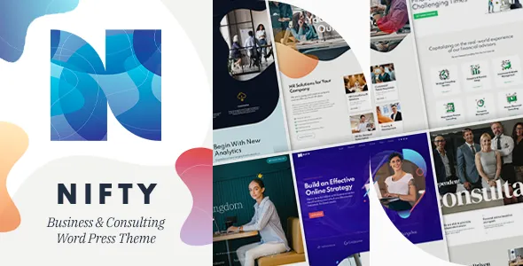 Nifty - Business Consulting WordPress Theme