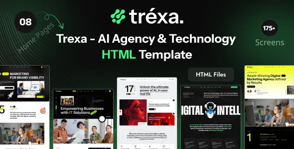 Trexa – It Solutions & Creative Agency Html Template