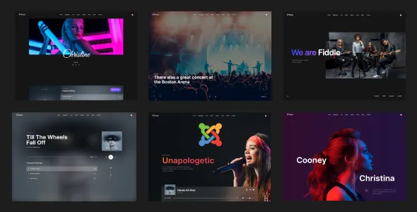 Melodica - Joomla 5 Music Band & Musician Template