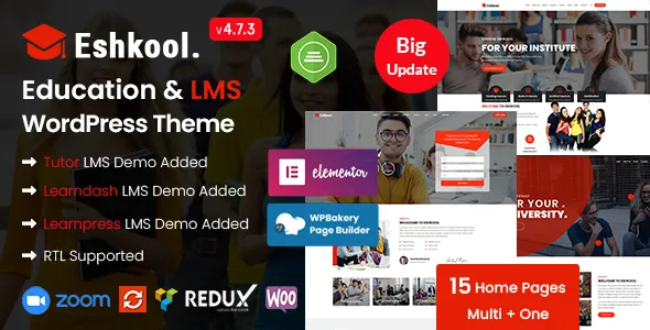 Eshkool - Education WordPress Theme