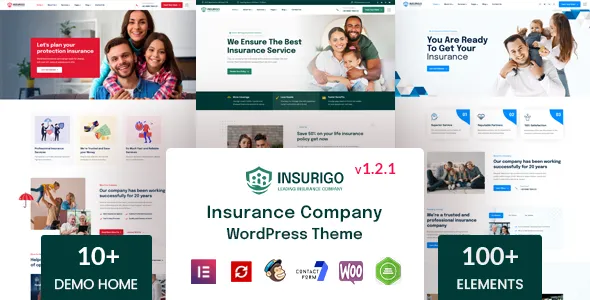Insurigo - Insurance WordPress Theme