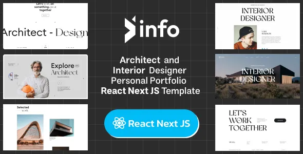 Info | Personal Portfolio React Nextjs Template Architect Interior