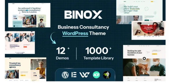 Binox | Business Consulting Theme