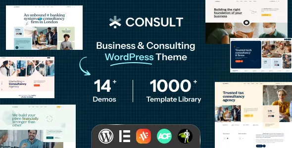 Consult | Finance & Business Consulting WordPress Theme