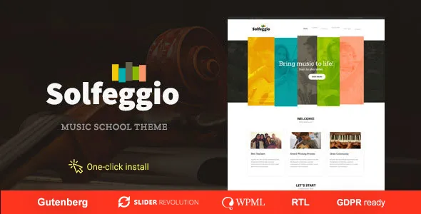 Solfeggio - Music School Theme