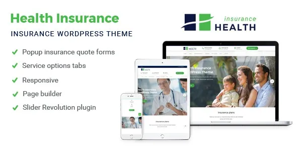 Health Insurance - Business WordPress Theme