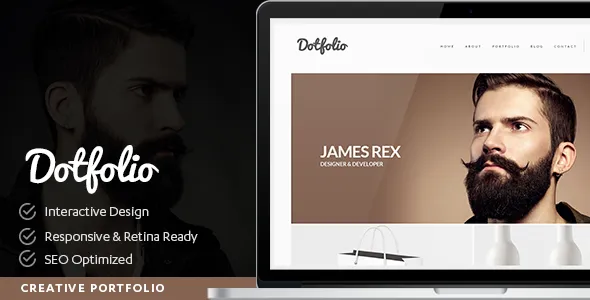 Dotfolio- Creative Portfolio for Artists and Designers