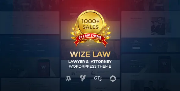 WizeLaw - Lawyer & Law Firm WordPress Theme