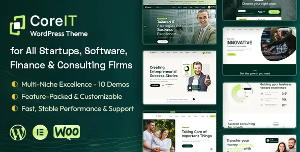 Core IT – Corporate & Consulting Business WordPress Theme