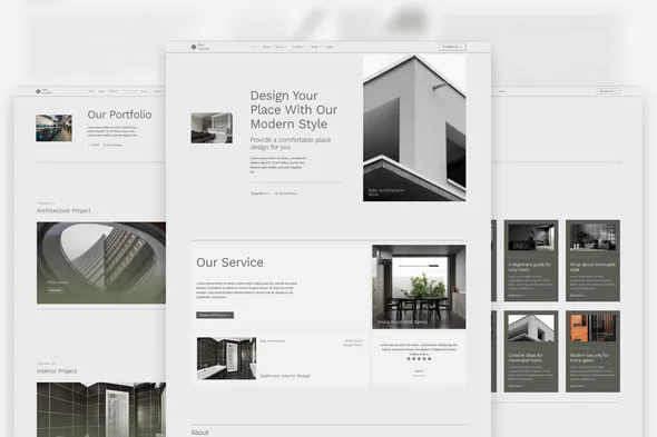 Bale - Architect Elementor Template Kit