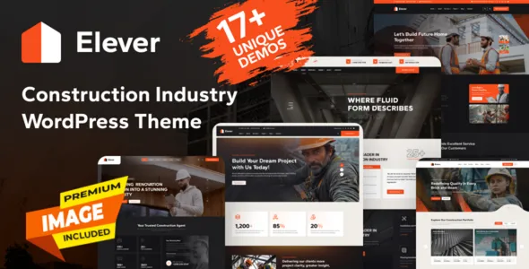 Elever - Construction WordPress Theme