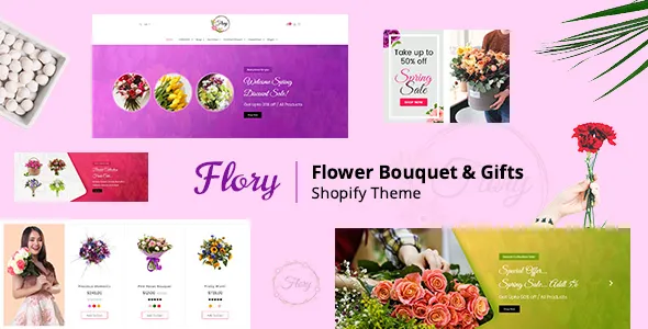 Flory | Florist Bouquet and Boutique Gift Shopify Theme