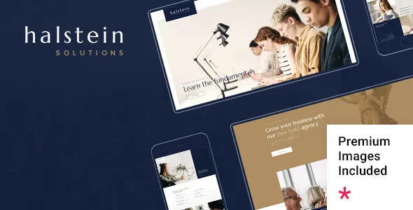 Halstein - Business Consulting WordPress Theme