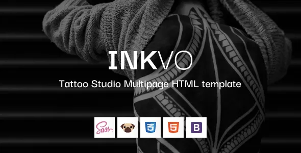 Inkvo - Tattoo Studio HTML5 Template