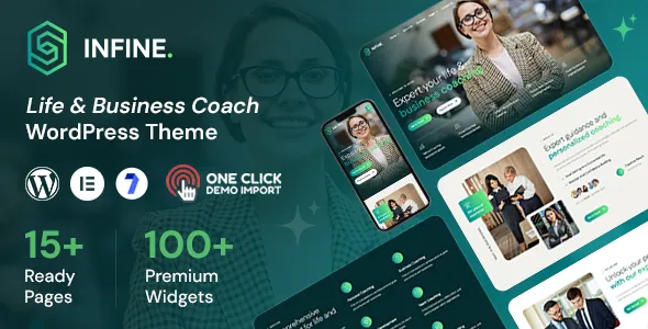 Infine - Life Coach and Business Coach WordPress Theme