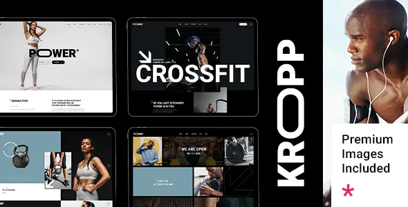 Kropp - Fitness and Gym WordPress Theme