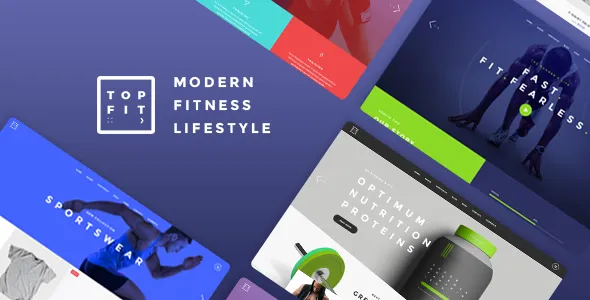 TopFit - Fitness and Gym WordPress Theme