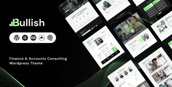 Bullish - Finance Consulting Theme