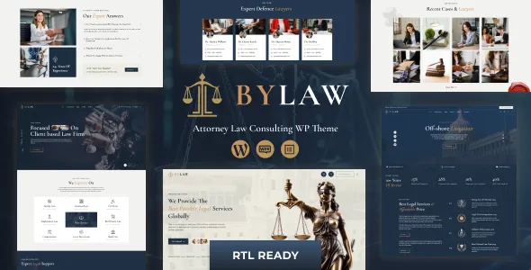 ByLaw - Lawyer, Law Firm WordPress