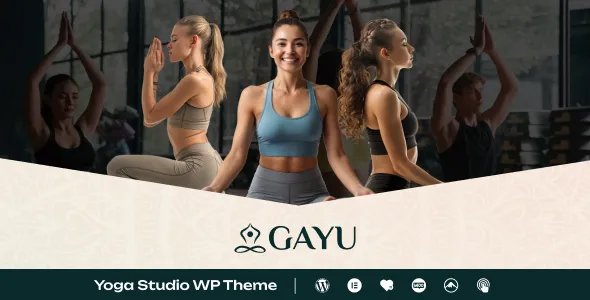 Gayu - Yoga WordPress Theme