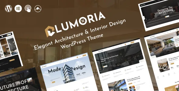 Lumoria -  Architect, Construction WordPress Theme