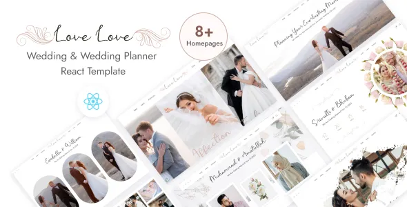 LoveLove - Wedding & Wedding Planner React Template