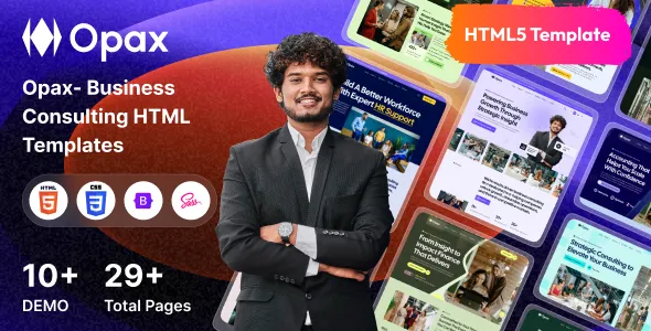 Opax - Business Consulting HTML Template