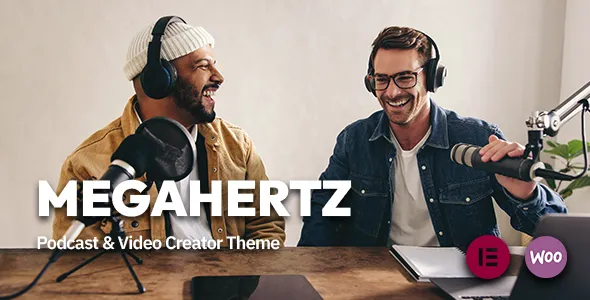 MegaHertz - Podcast and Video Creator WordPress Theme