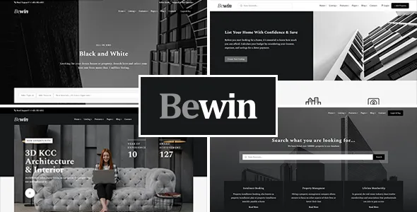 Bewin - Real Estate HTML Template