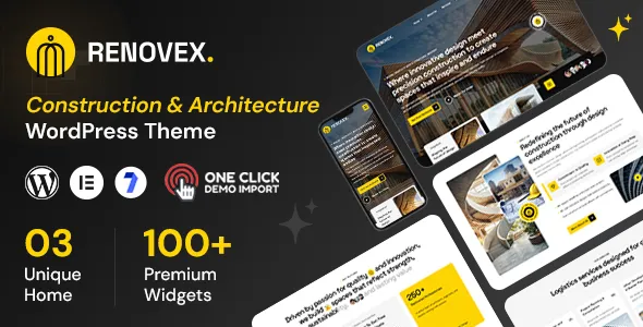 Renovex - Construction WordPress Theme