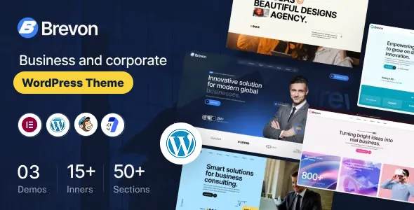 Brevon – Business Consulting WordPress Theme